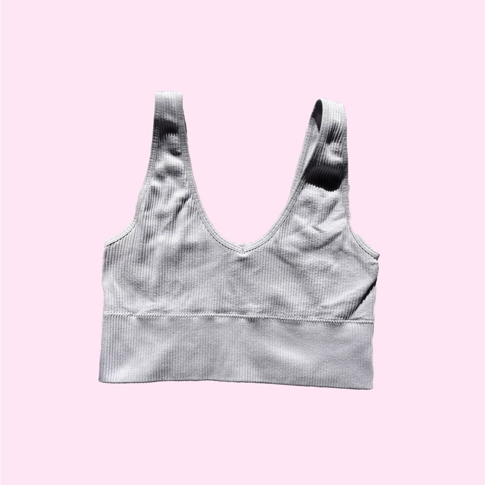 Lavender cropped tank top